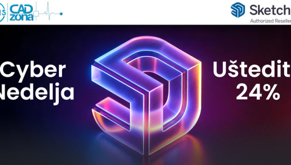 SketchUp Cyber nedelja - 24% popusta