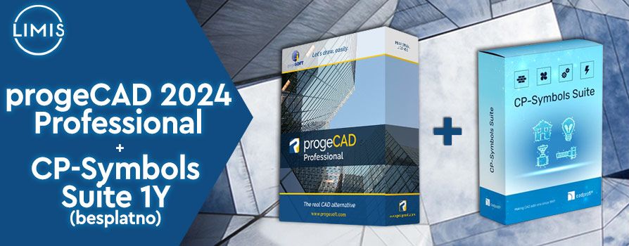 Besplatan CP-Symbols Suite 365 uz progeCAD 2024 Professional
