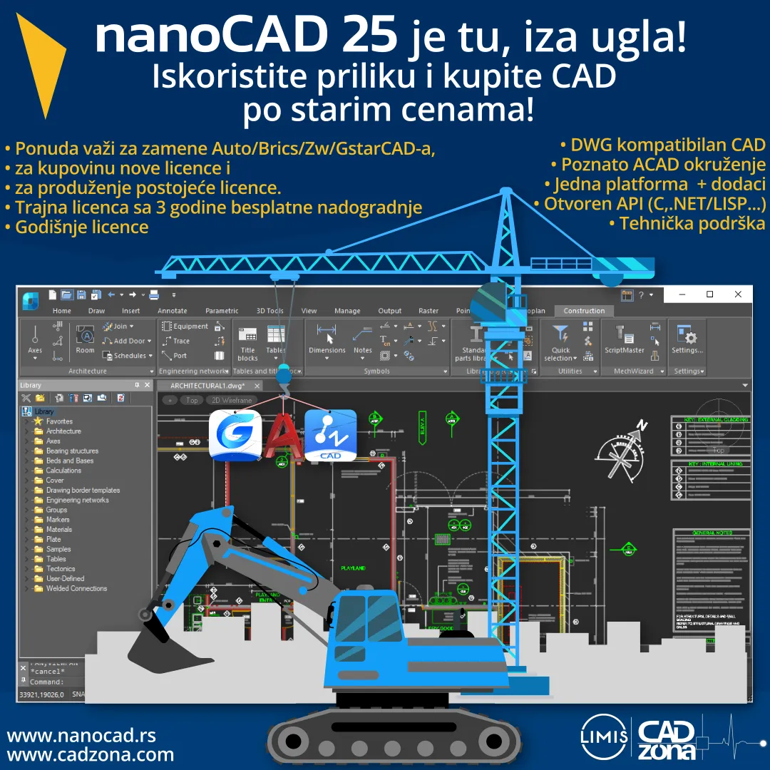 nanoCAD 25 je iza ugla!