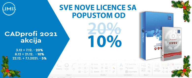 CADprofi 2021 novogodišnja akcija